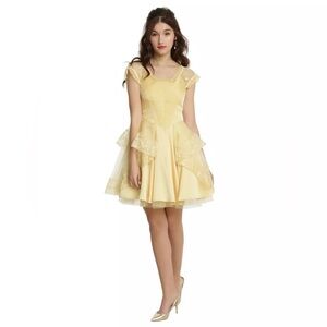 Teens Hot Topic Disney Beauty And The Beast Belle Ball Gown